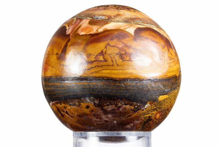 Marra Mamba Tiger's Eye Sphere - Australia #342011